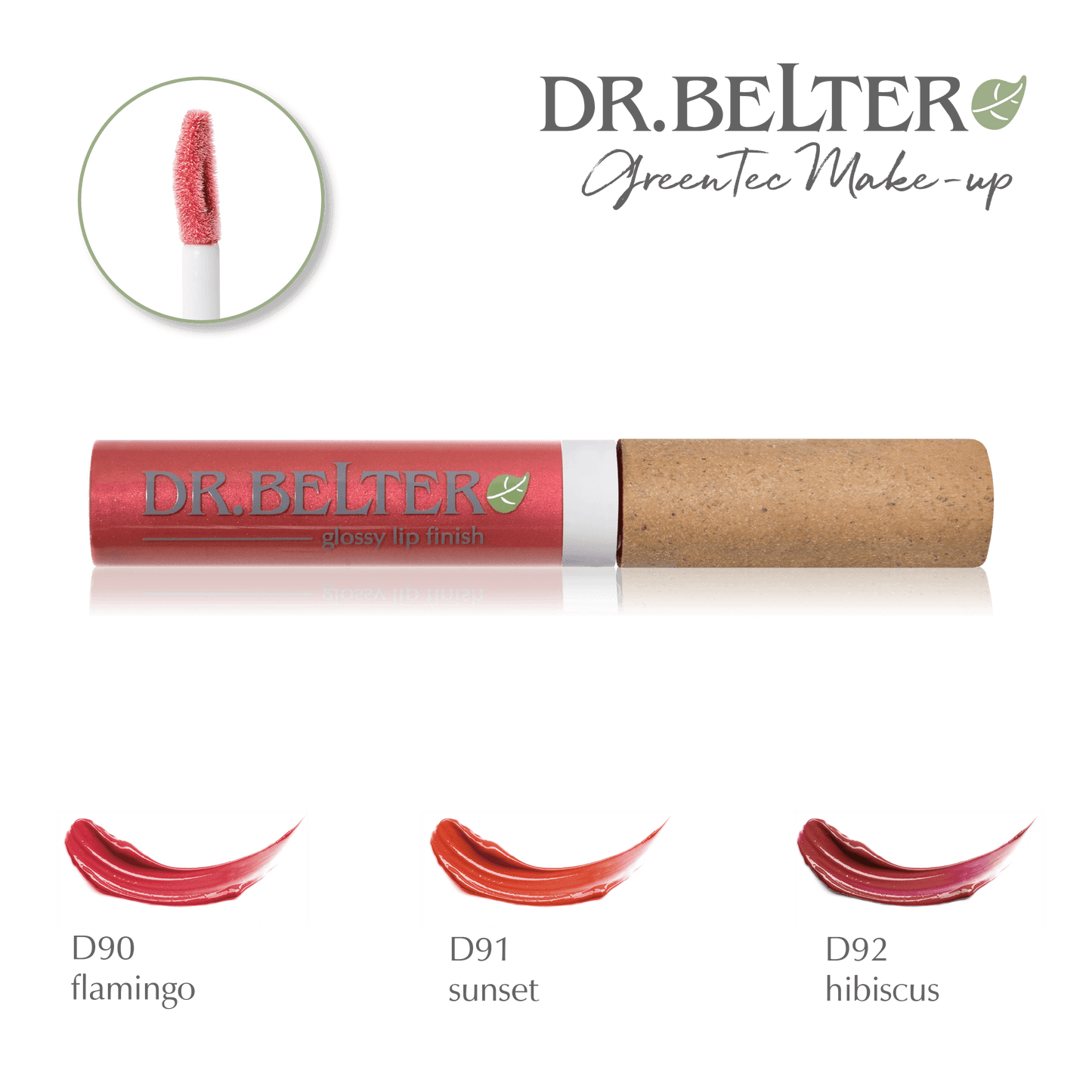 Dr. Belter - Make-up natuurlijke lipgloss - Flamingo