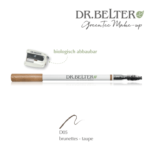 Dr. Belter - Make-up oog & wenkbrauwpotlood - Bruin/taupe