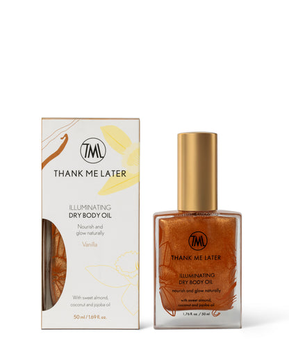 Thank Me Later - Illuminating Dry Body Oil - Vanilla